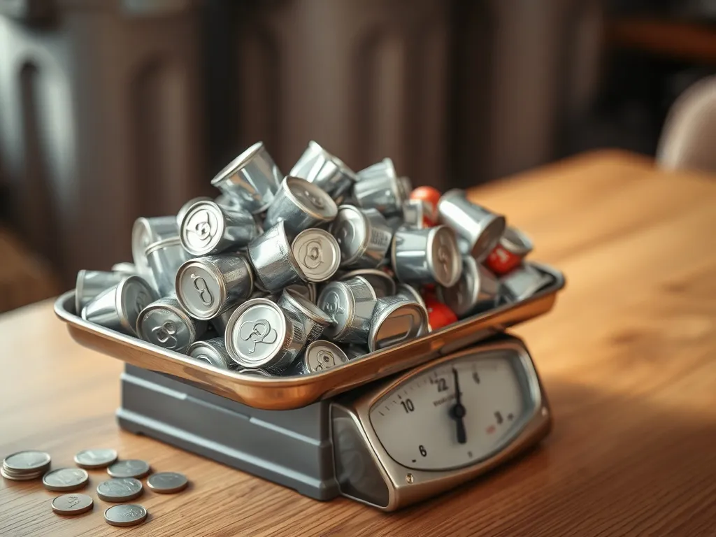 Ile kosztuje kilogram puszek aluminiowych? Jak sprzedać i zarobić