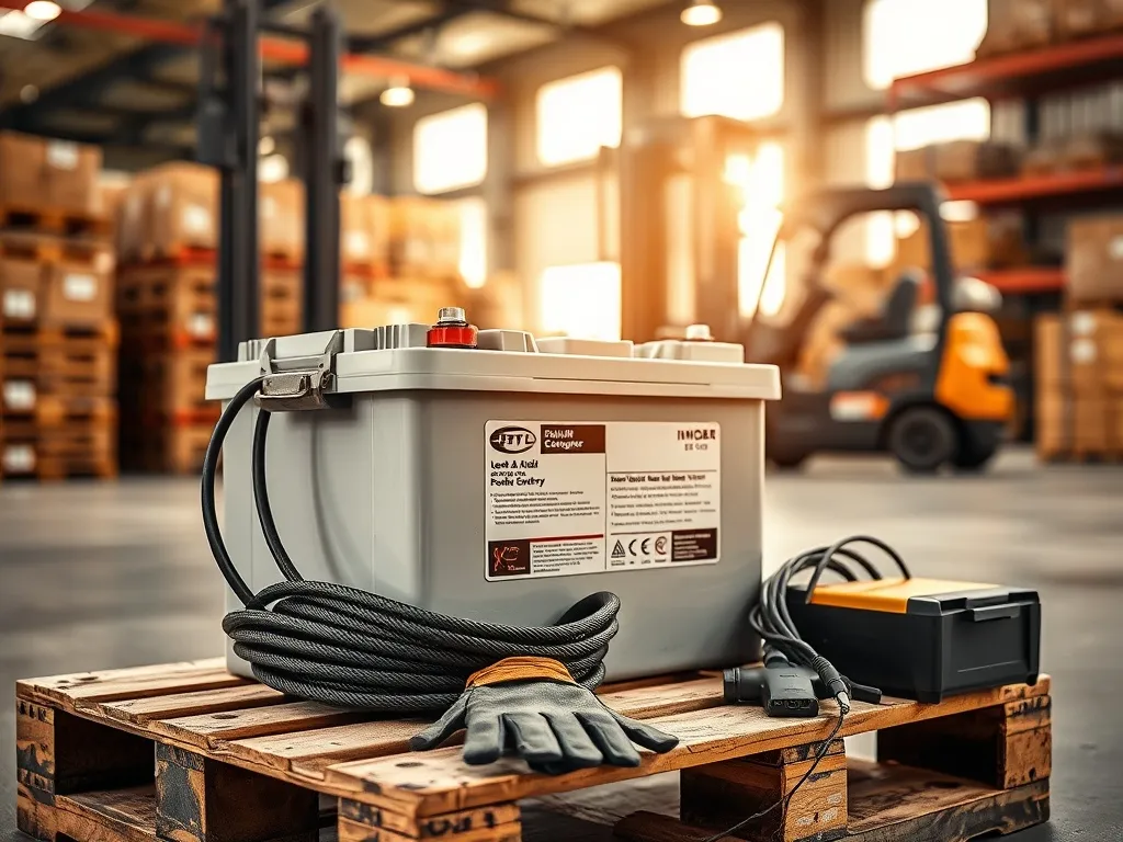 Akumulator do wózka widłowego – jak wybrać i jak dbać?